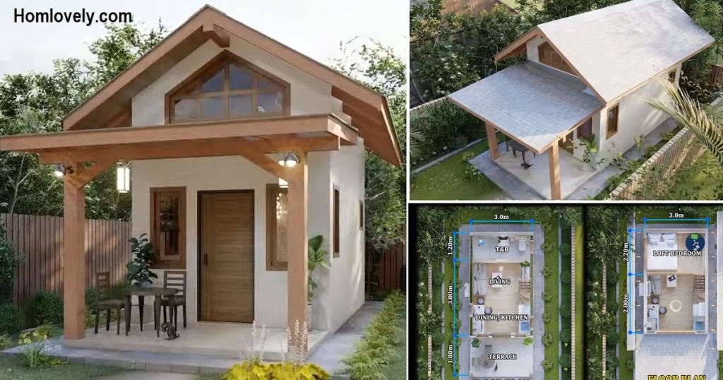 Compact Small Home Project 20Sqm Really Small House Design, Cute and Compact! ~ » HouseDesigns