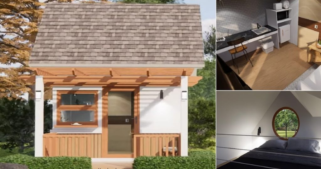 23 sqm Simple House Design with Floor Plan ~ » HouseDesigns
