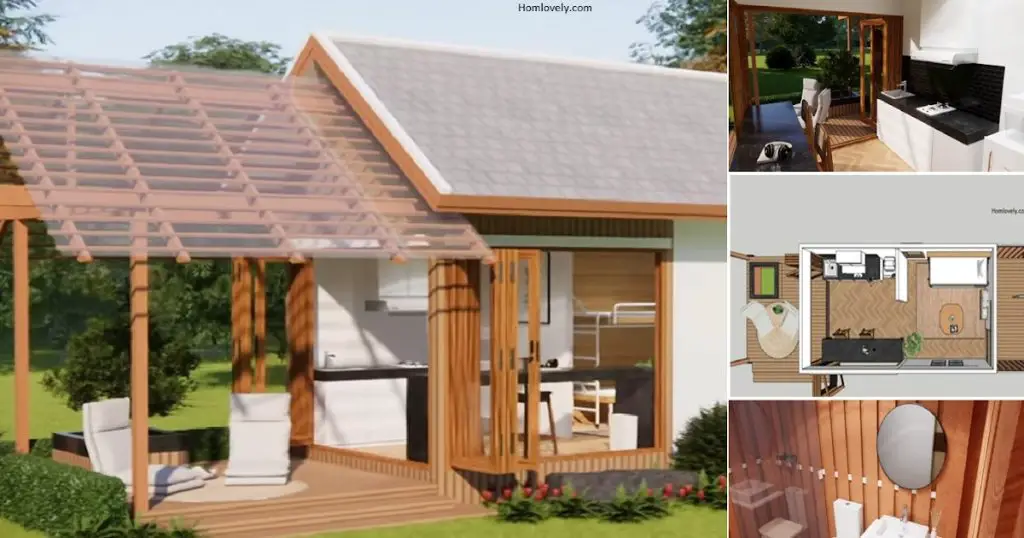 33 sqm Mini House Design with Floor Plan ~ » HouseDesigns