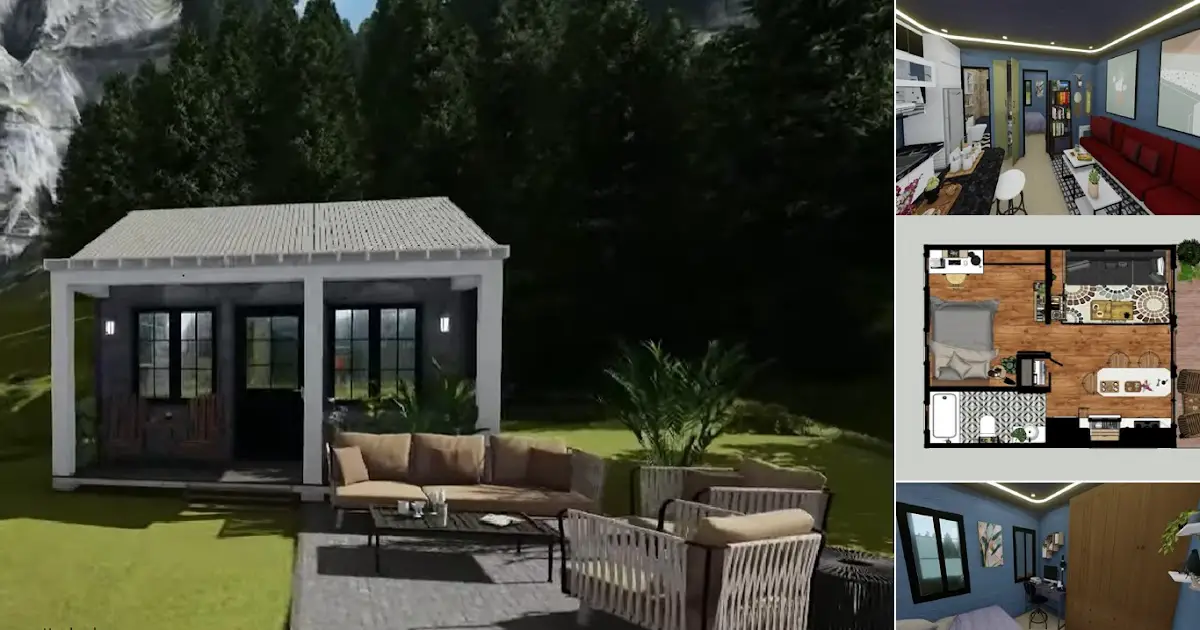 5 M X 6 M Wonderful Small House Design (Floor Plan) ~ Homlovely.com