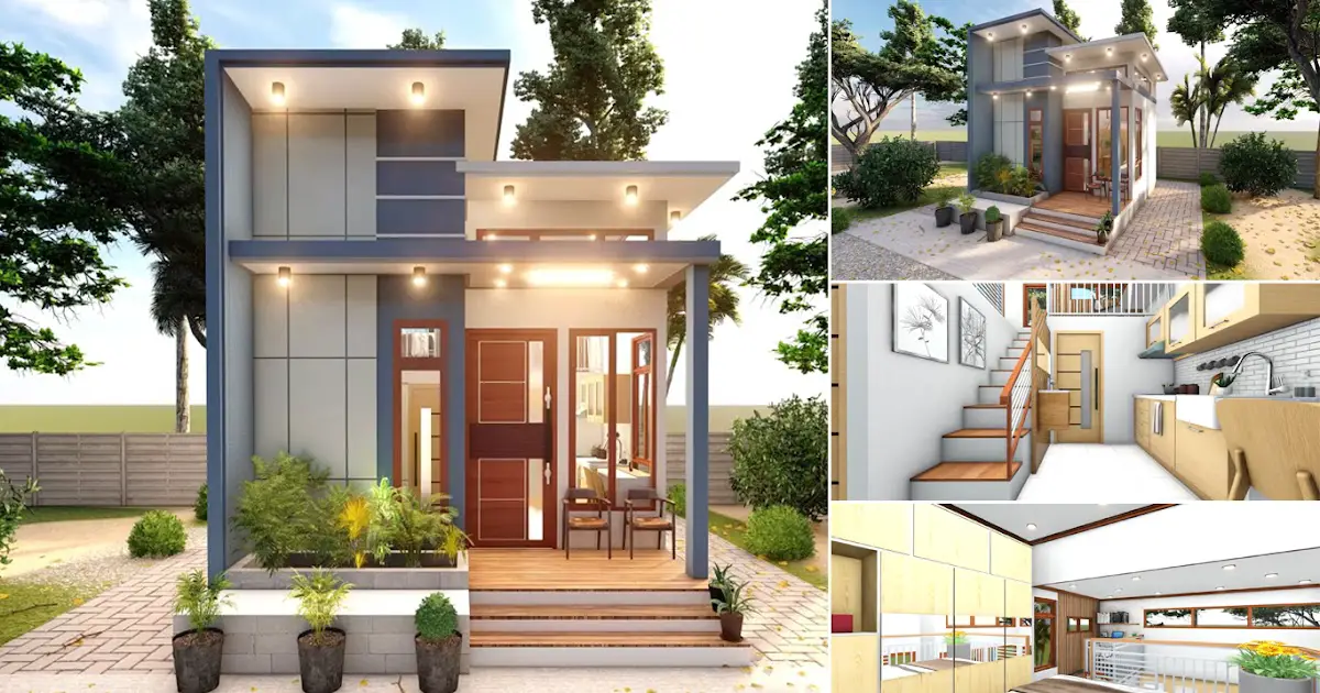 5 x 5 M Beautiful Small House You've Ever Seen + Floor Plan ~ Homlovely.com