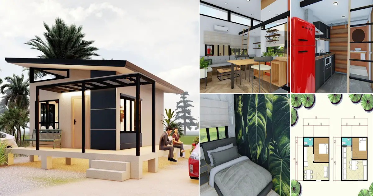 5 x 6 M Modern Stilt House for Low Cost ~ Homlovely.com