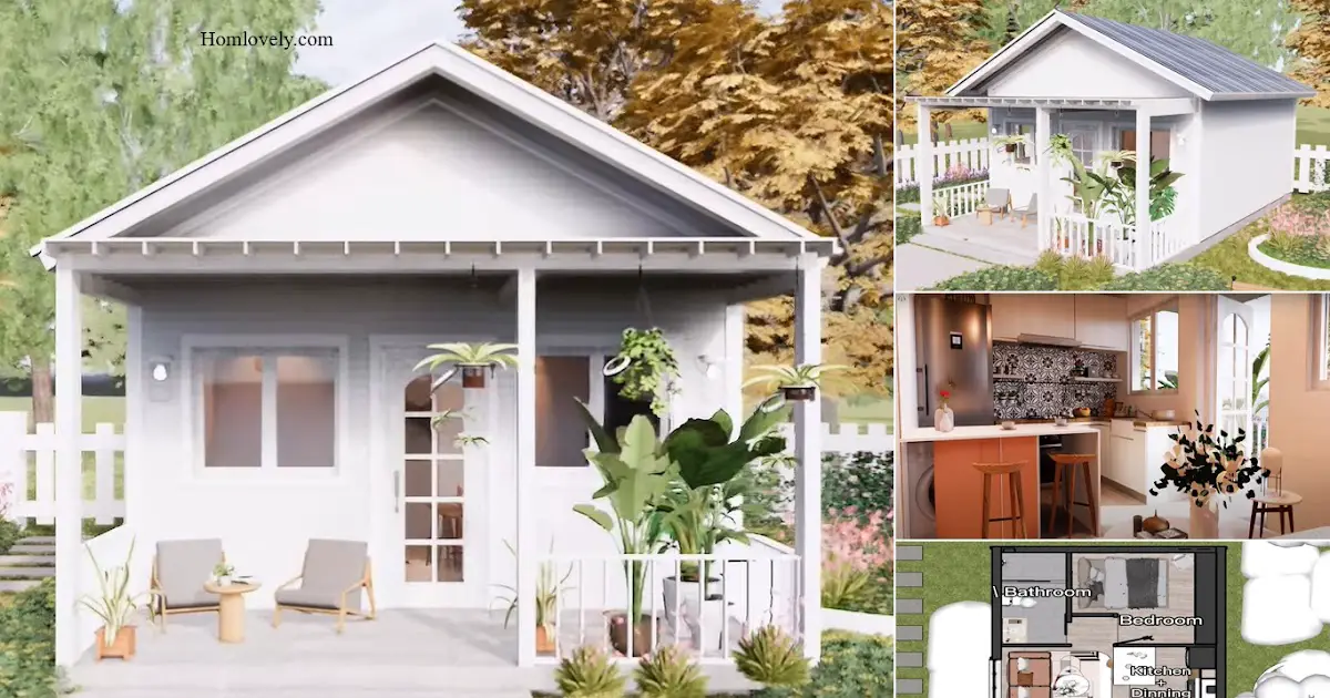 5 x 6 M Tiny House Design With Perfect Facilities ~ Homlovely.com