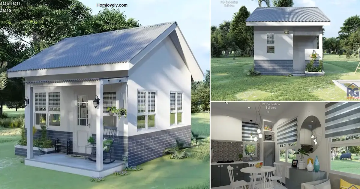 5.8 x 5 M Livable Tiny House Design Ideas ~ Homlovely.com