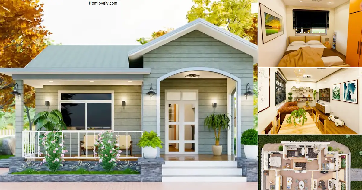 6 X 7 M Alluring Super Tiny House Design ~ Homlovely.com