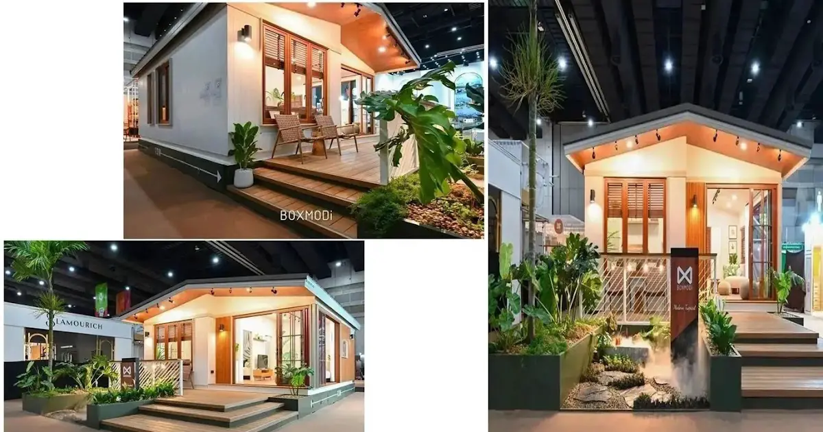 90 sqm Prefabricated Home Design Idea ~ Homlovely.com