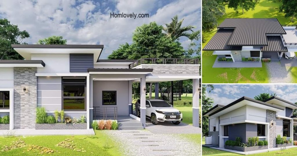 House Ide Amazing Modern House Design Idea With Roofdeck and 3 Bedrooms ...