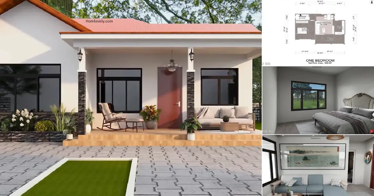 Amazing Simple House Design in 10.3 x 7.35 ~ Homlovely.com