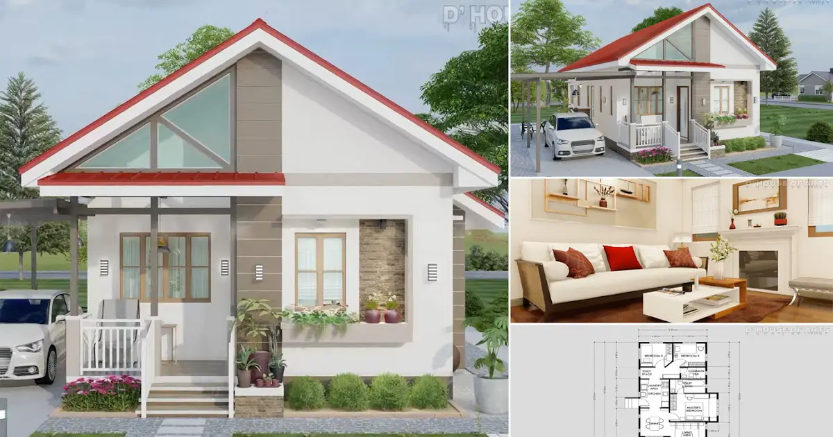 Beautiful House Design with Modern Bungalow Style