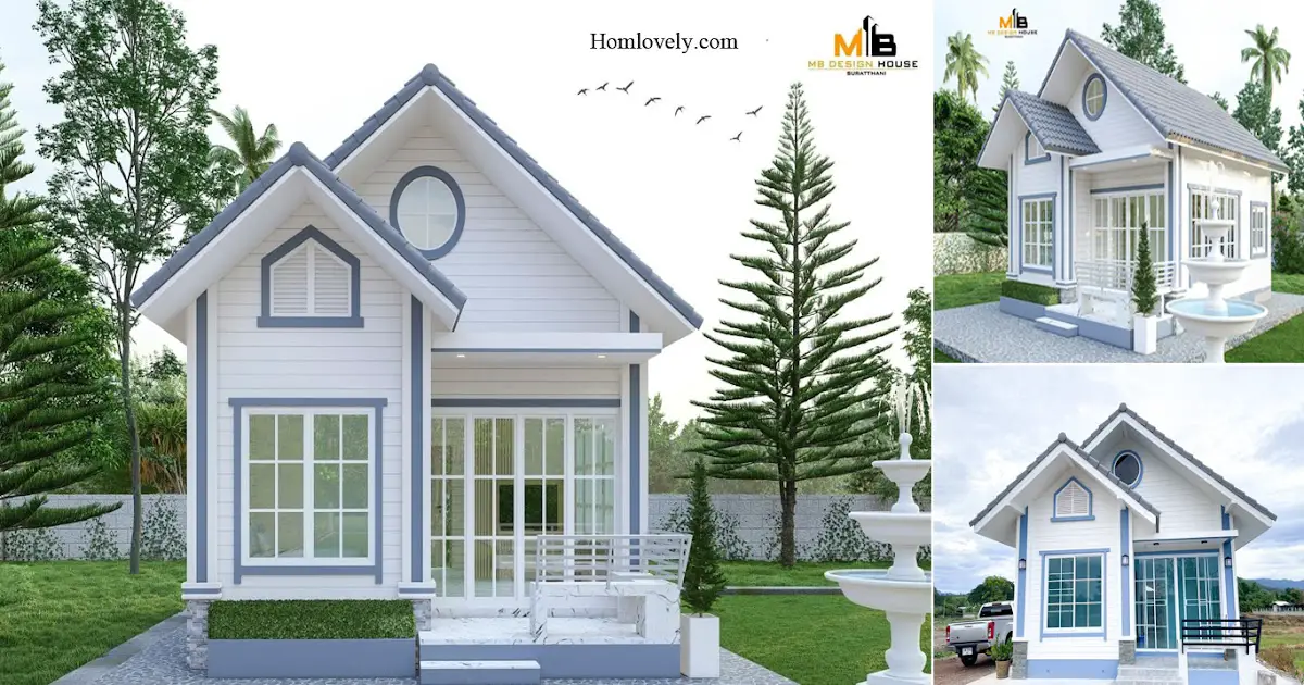 Beautiful Small House Design Idea With Favorable Facilities ~ Homlovely.com