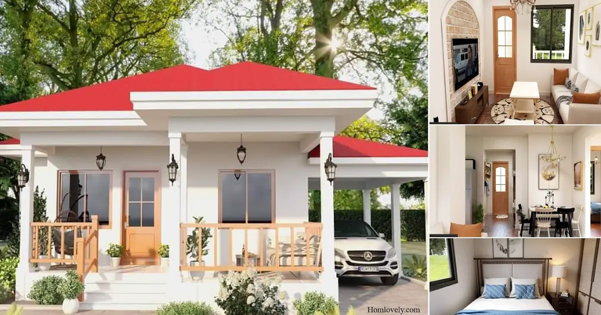 Beautiful Small House Design With Perfect Interior Room ~ Homlovely.com
