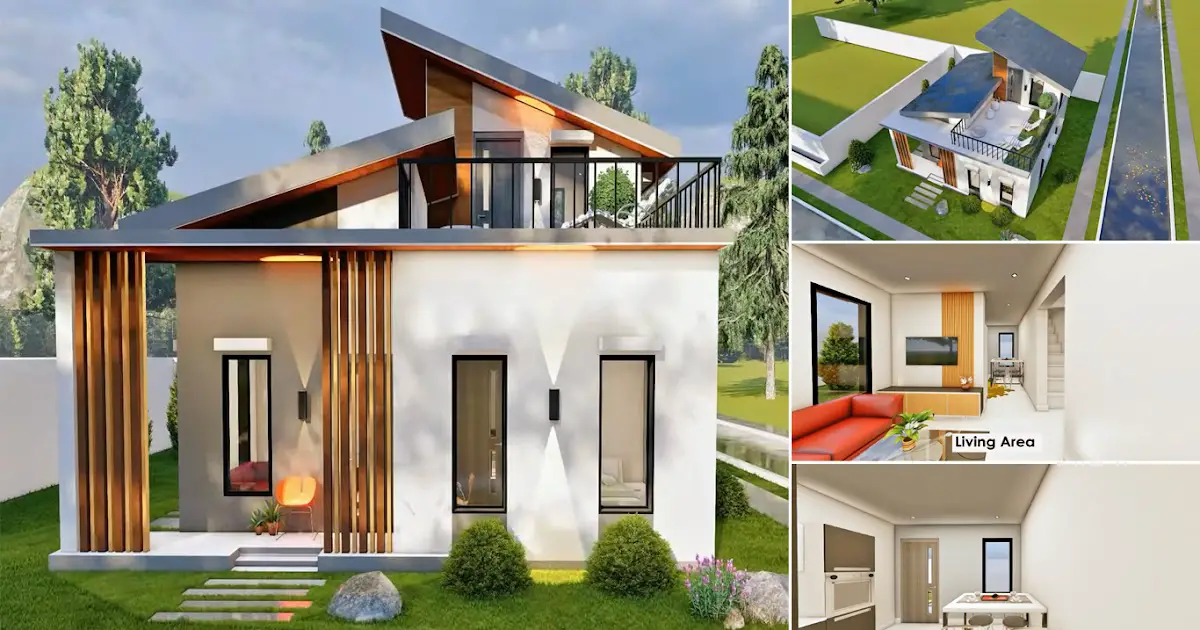 Beautifully Designed Small House with Perfect Roof Deck ~ Homlovely.com
