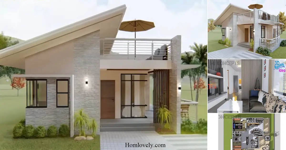 Minimalist 3 Bedroom House Design