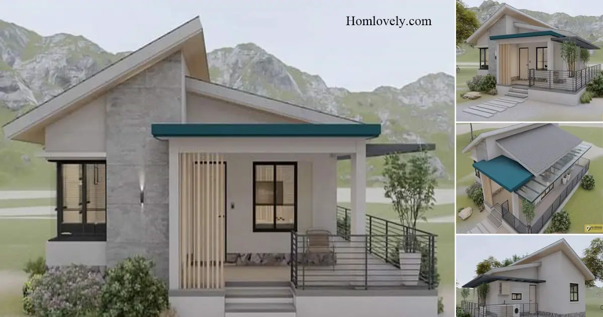 Minimalist Small House Design Ideas With Exterior Details ~ Homlovely.com