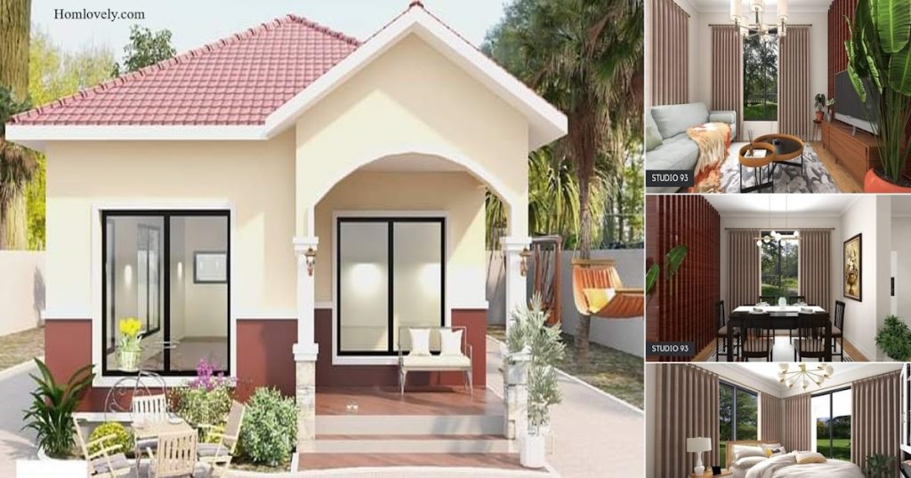 Pretty Small House Design Look Comfortable For Beloved Family ... - Peaceful Small Family Home Design Inspiration