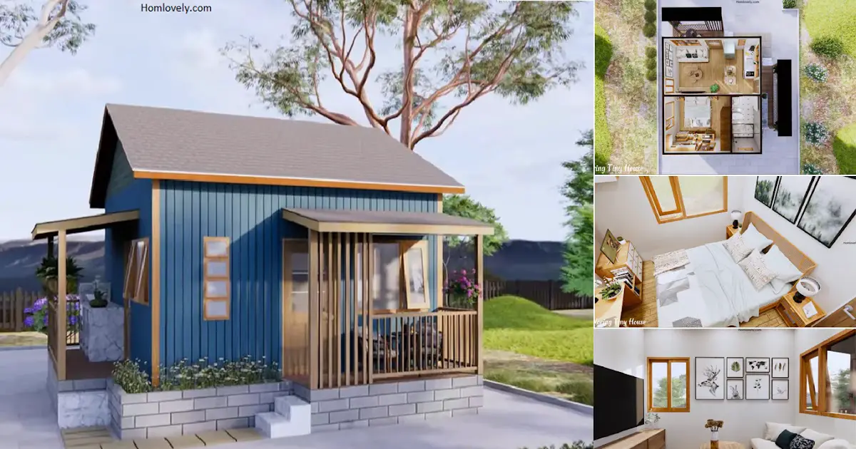 Remarkable Tiny House Design with Floor Plan ~ Homlovely.com