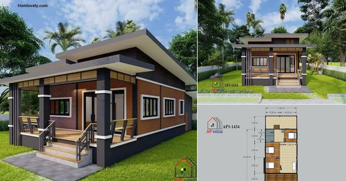 Simple House Design Ideas with Warm Look ~ Homlovely.com