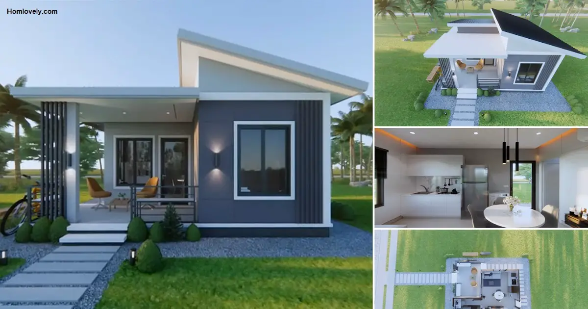 Small House Design | 6.00 m x 6.00 m (36 sqm)