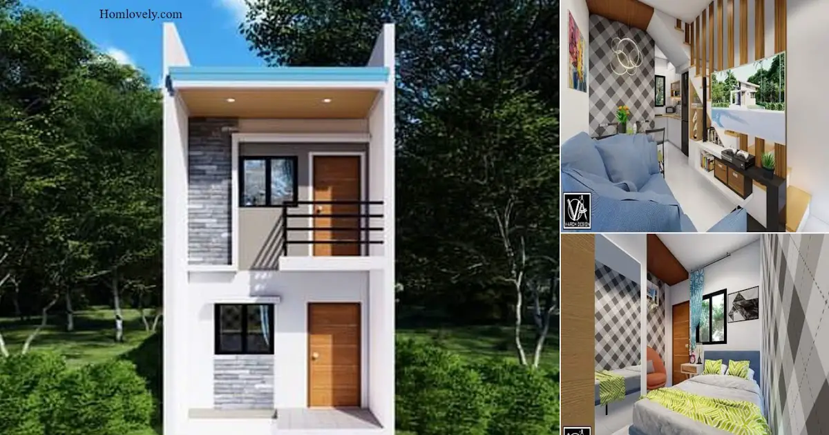 Two Storey Tiny House For Limited Space With Full Facilities ~ Homlovely.com