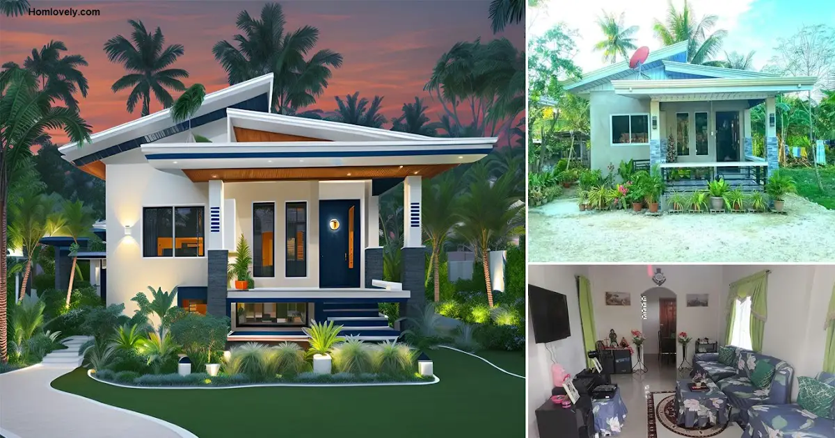 Pretty Simple House for Cozy Living ~ Homlovely.com