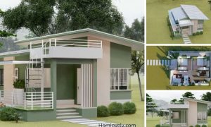 (48 Sqm) Beautiful House Design with Roof Deck