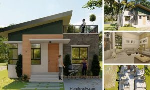 64sqm Small House Design with ROOF DECK