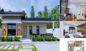 8 x 5 m Pretty Small House Design ~ Homlovely.com