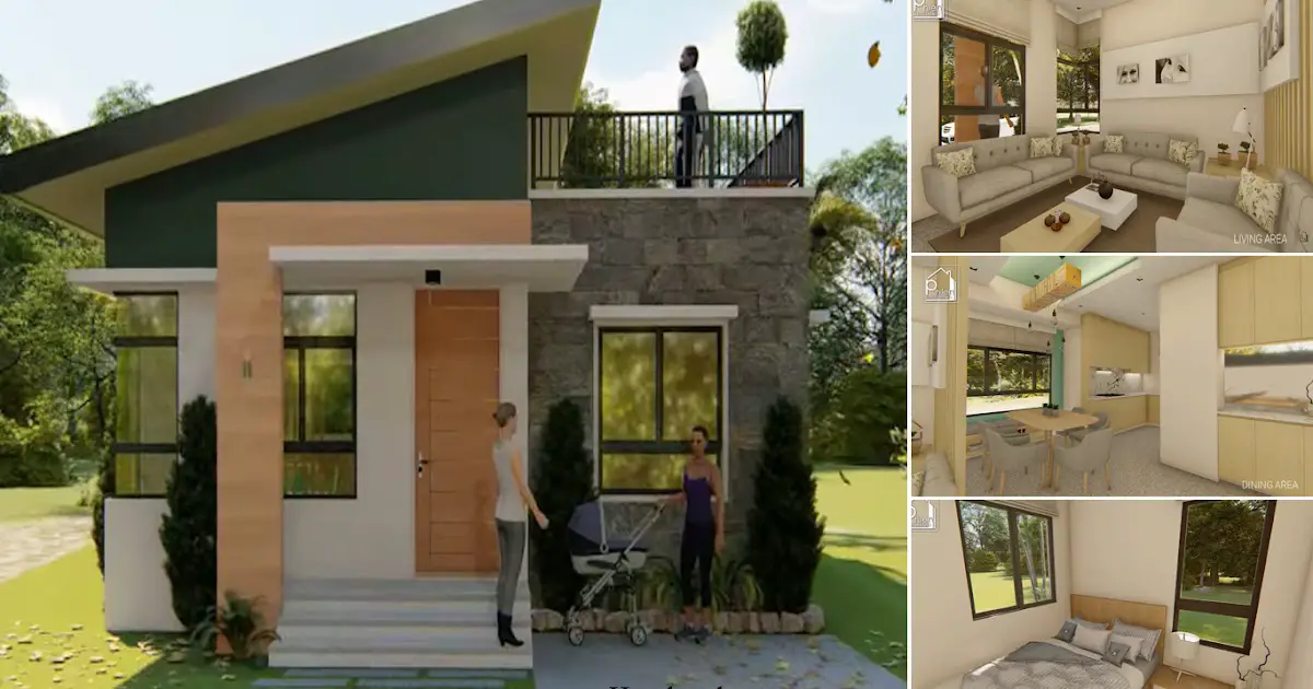 A Perfect Small House Design With Complete Facilities ~ Homlovely.com