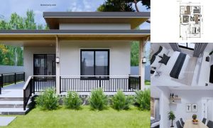 Lovely Simple House in 7.10 M X 10.20 M