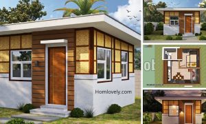 20 SQM Tiny Bungalow Half Amakan Design ~ Homlovely.com