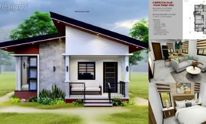 3 Bedrooms House Design in 7 x 11.5 M ~ Homlovely.com