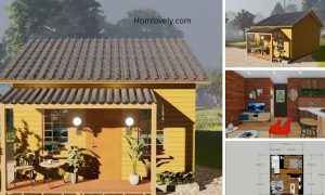 30 sqm Simple Low-cost Bungalow House ~ Homlovely.com