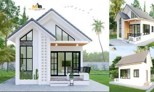 42 sqm Simple but Perfect House Design + Floor Plan ~ Homlovely.com