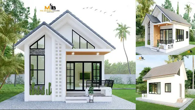42 sqm Simple but Perfect House Design + Floor Plan ~ Homlovely.com
