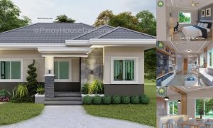 80 sqm of Elegance House Design with 2 Bedrooms ~ Homlovely.com