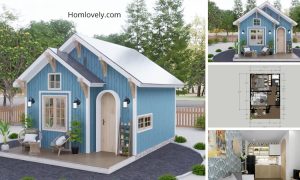 Beautiful Small House Design ( 5x6 m ) For Couple ~ Homlovely.com