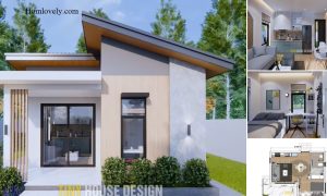 Beautiful Small House Design 6 x 6.2 M With Complete Rooms ~ Homlovely.com