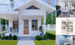 Clean Small House Design In 7 x 11 M