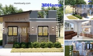 Small House Design | 42 SQM with Roofdeck ~ Homlovely.com