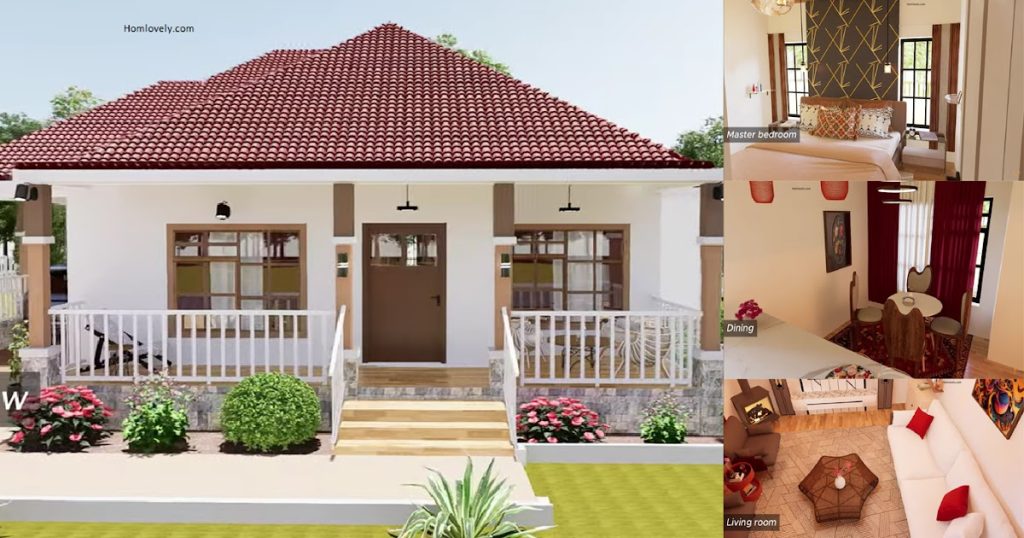 Stunning Modern House with 3 BEDROOMS + House Plan ~ » HouseDesigns