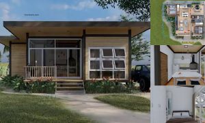 2 Bedrooms Small Elevated House Design ~ Homlovely.com