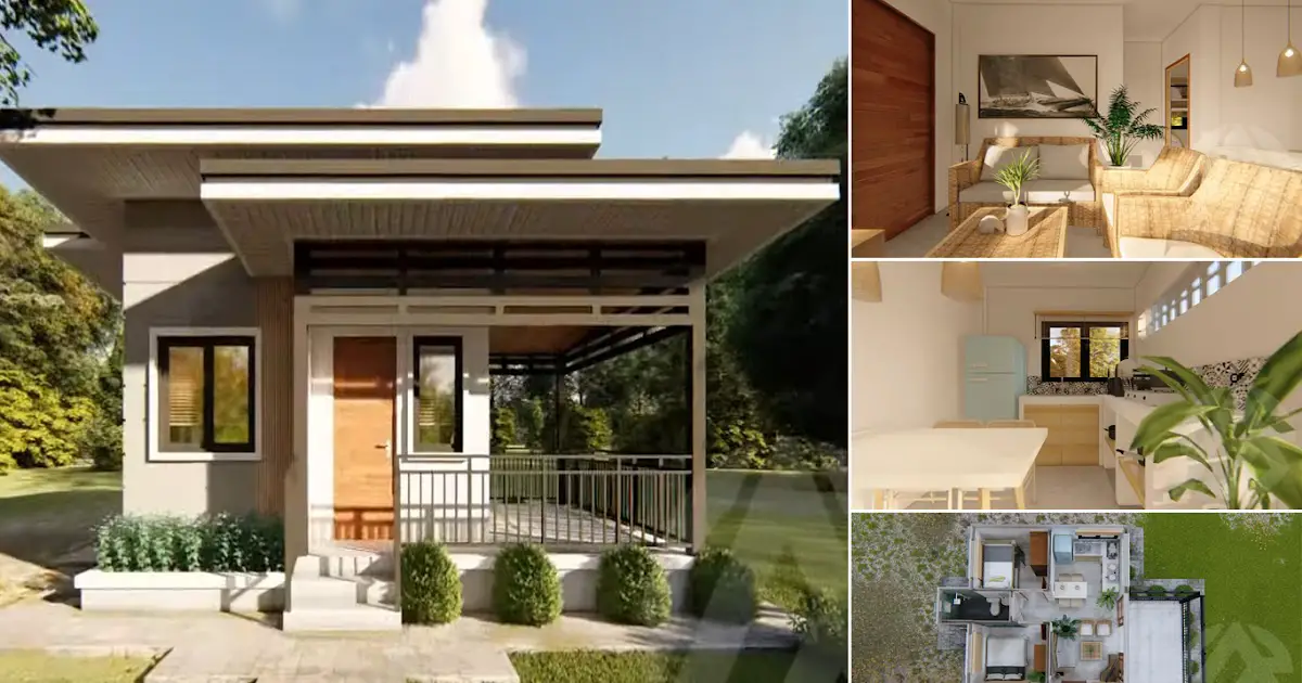 5 x 6 Meters Small House Design with Estimated Cost ~ Homlovely.com