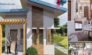 6 x 8 M Fabulous Small House Design With 3 Bedroom ~ Homlovely.com