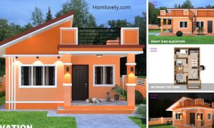 66 SQM Simple Bungalow with Roofdeck ~ Homlovely.com