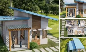 Amazing Small Budget House Design 6X8 Meters