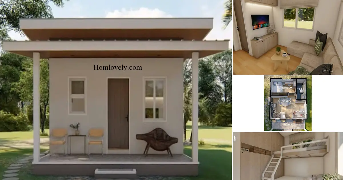 Minimalist Tiny House Design 5 x 6 M ~ Homlovely.com