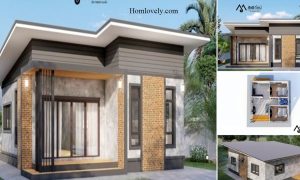 Modern Small House Design With 2 Bedroom ~ Homlovely.com