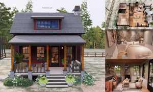 Small & Modern 7 x 9 M House Design ~ Homlovely.com