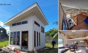 Unique Small House Design With Loft Bedroom ~ Homlovely.com