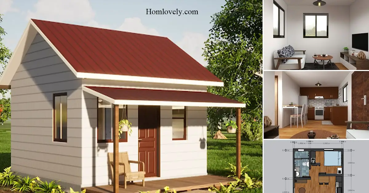 5 x 5 M Habitable Small House Design Ideas ~ Homlovely.com